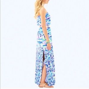 New Lily Pulitzer Mika Maxi Dress